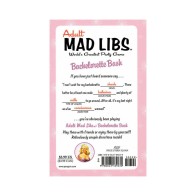 Juego Mad Libs Bachelorette Bash - Divertido Juego de Fiesta