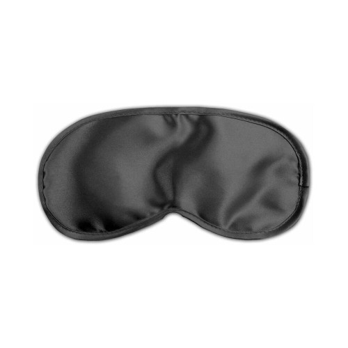 Pipedream Satin Love Mask Black