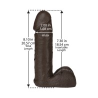 Vac-U-Lock 8 Inch Realistic Cock Attachment