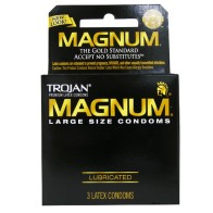 Trojan Magnum Larger Size Condoms - Premium Protection