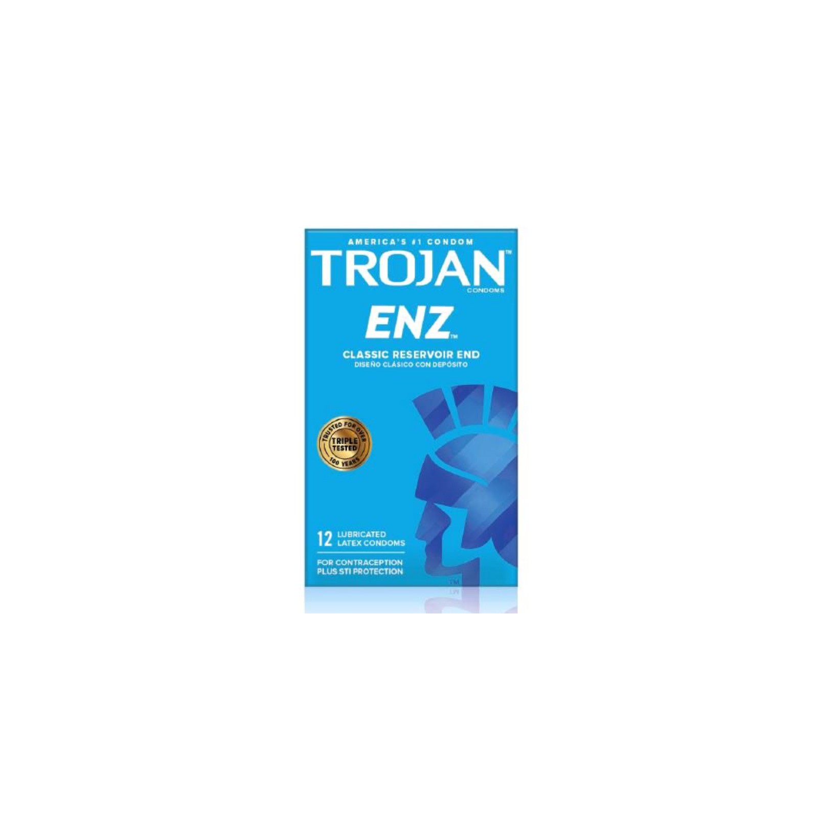 Condones Lubricados Trojan-Enz 12-Pack