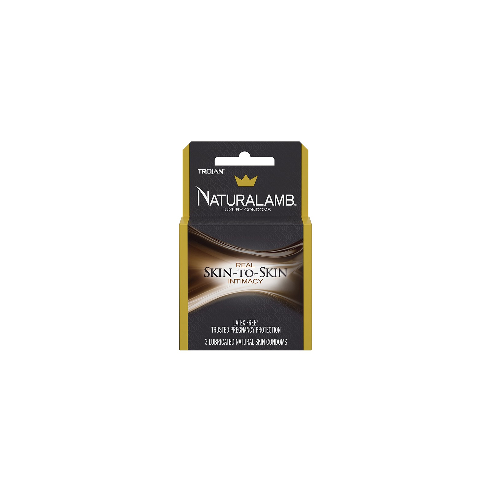 Naturalamb Lubricated Condoms 3-Pack - Safe & Sensitive