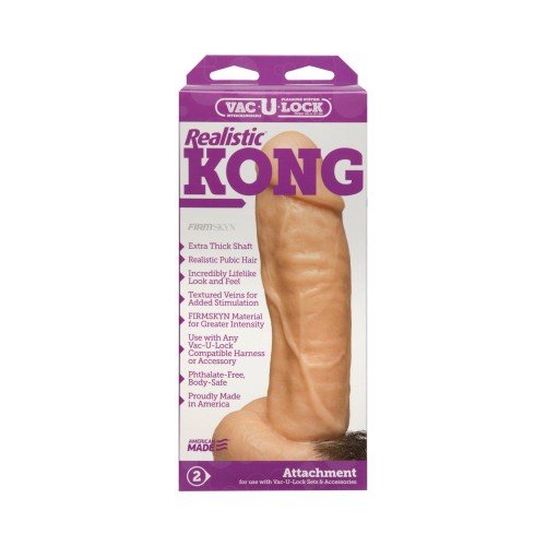 KONG Realista Vac-U-Lock Disfruta del Realismo