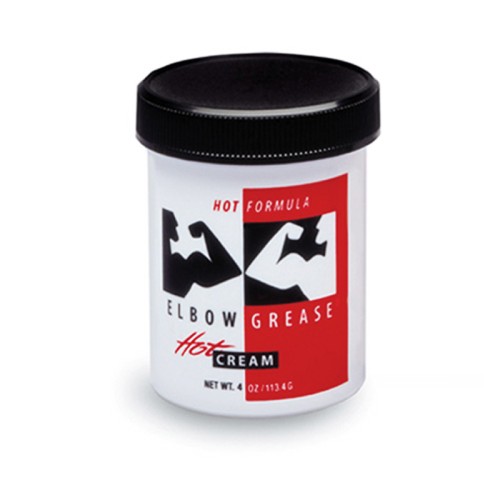 Elbow Grease Hot Cream 4oz - Warming Lubricant