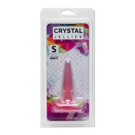 Crystal Jellies Small Pink Butt Plug for Beginner Pleasure