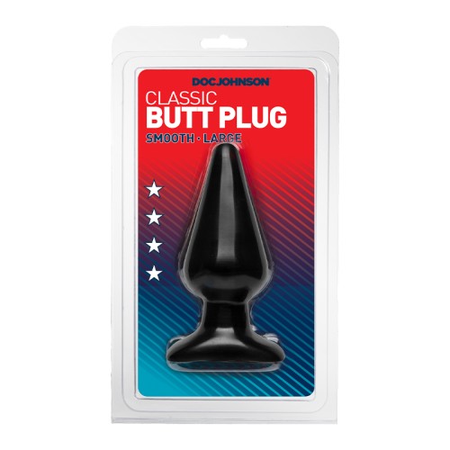 Large Black Butt Plug for Advanced Pleasure