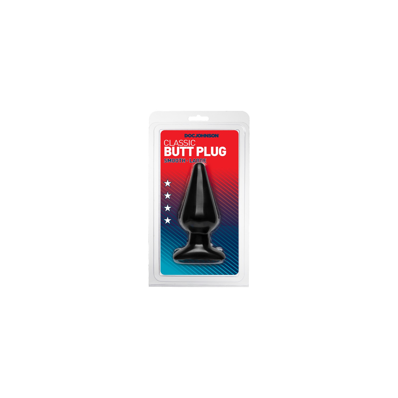 Butt Plug Grande Negro para Placer Avanzado