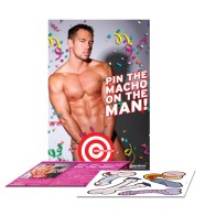 Pin The Macho On The Man Bachelorette Game