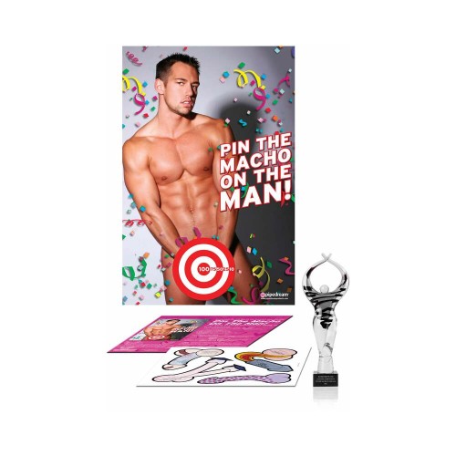 Pin The Macho On The Man Bachelorette Game