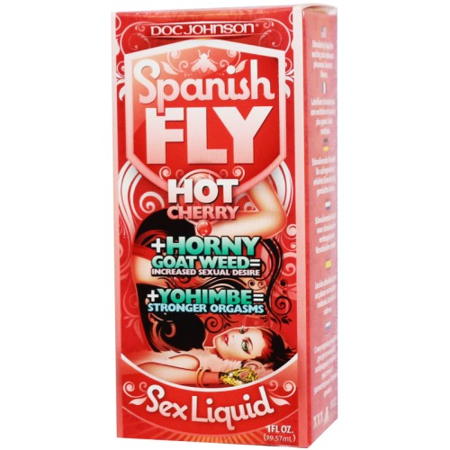 Líquido Sexy de Cereza Caliente Spanish Fly - Mejora tu Experiencia