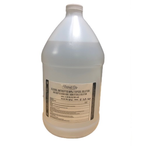 Liquid Hand Sanitizer 1 Gallon - Safe & Effective