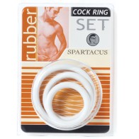 Soft Clamshell Cock Ring Set for Enhanced Pleasure