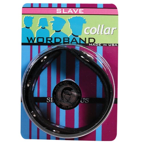 Spartacus Word Band Collar