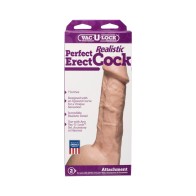 Vac-U-Lock Pene Realista Erecto Perfecto