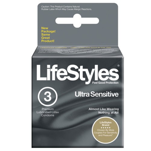 Condones Ultra Sensibles para Mayor Placer