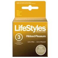 LifeStyles Ultra Ribbed Condoms for Enhanced Sensation