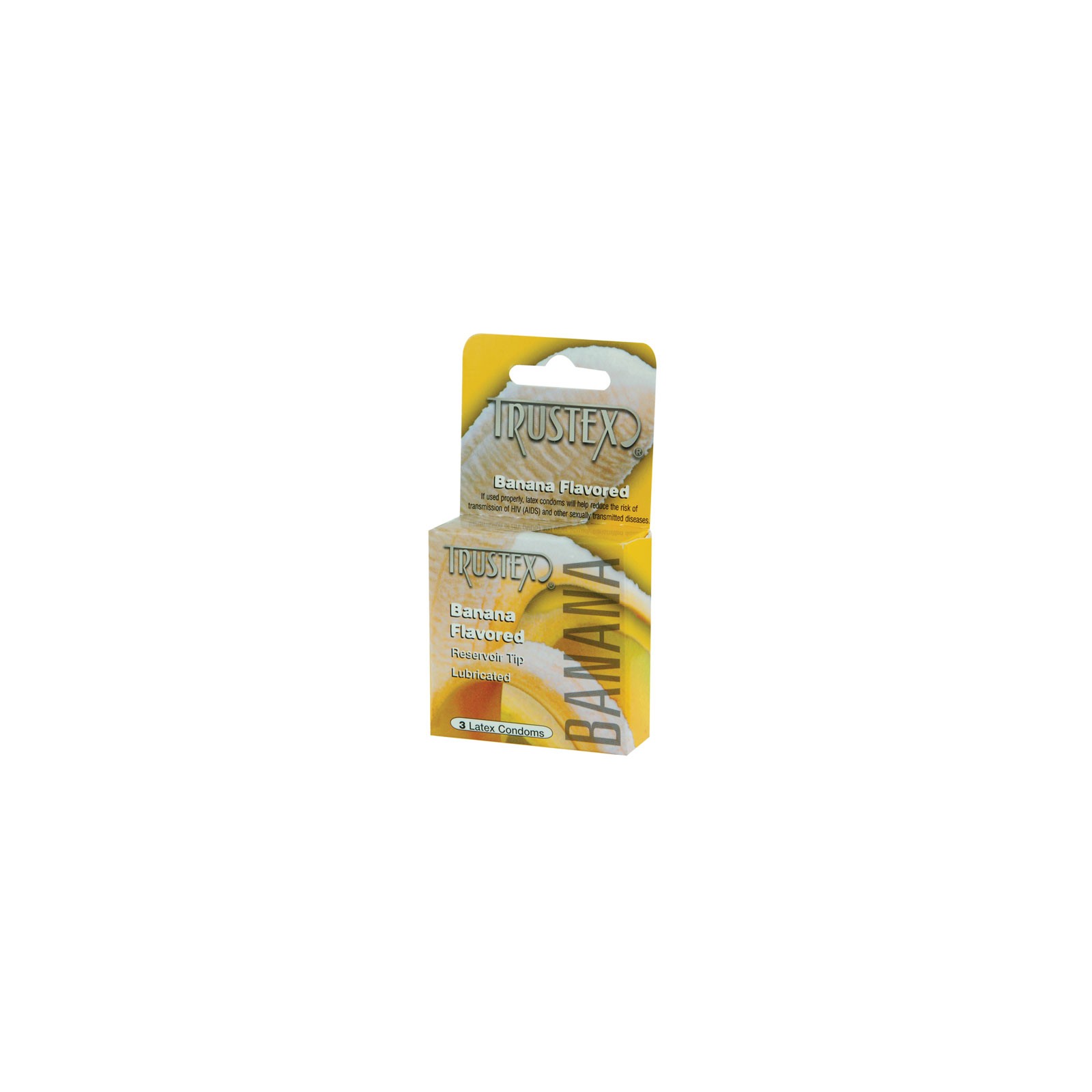 Trustex Banana Flavored Condoms 3 Pack