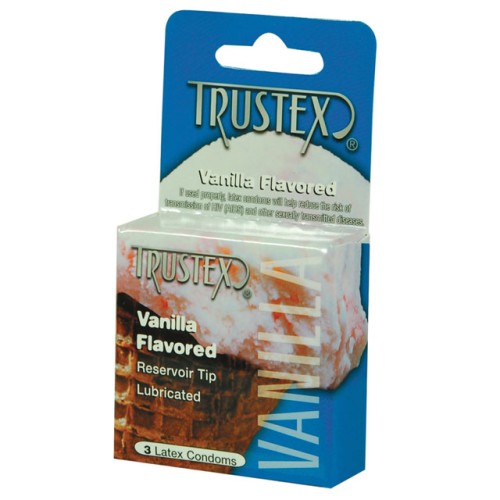 Condones Aromatizados Trustex Vainilla 3-Pack