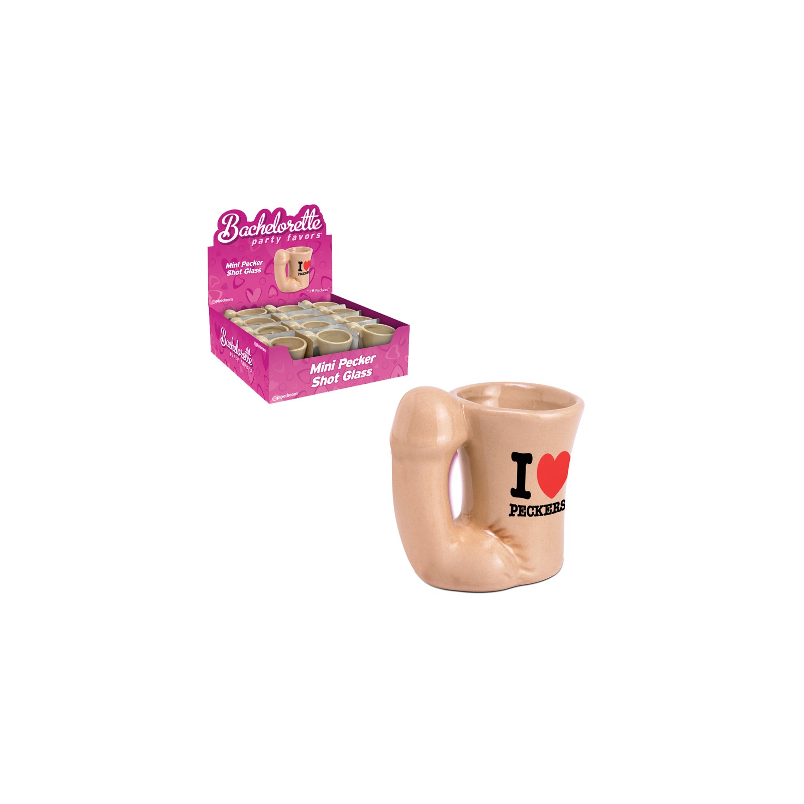 Mini Pecker Shot Glass Set for Bachelorette Party