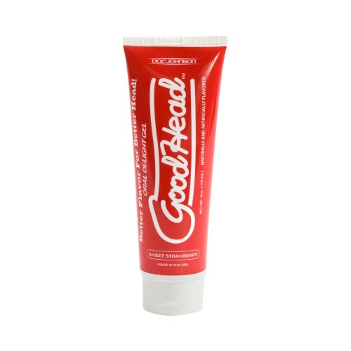 Gel Oral Delight GoodHead Sabor Fresa para Placer Sabroso