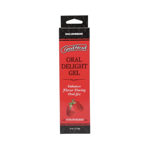 GoodHead Strawberry Oral Delight Gel for Tasty Pleasure