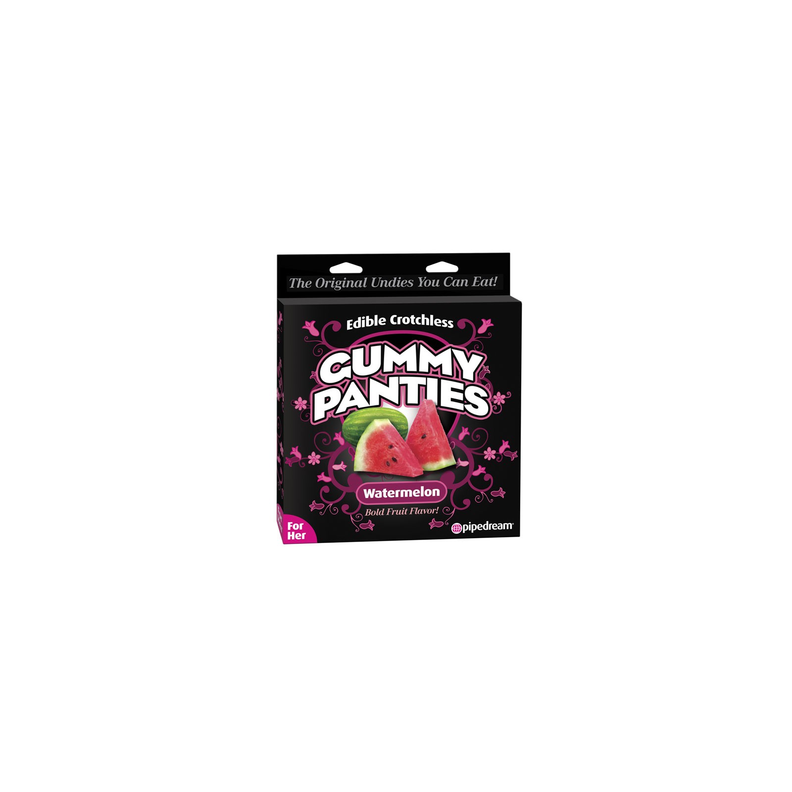 Bragas Gummy Comestibles Crotchless Sabor Sandía