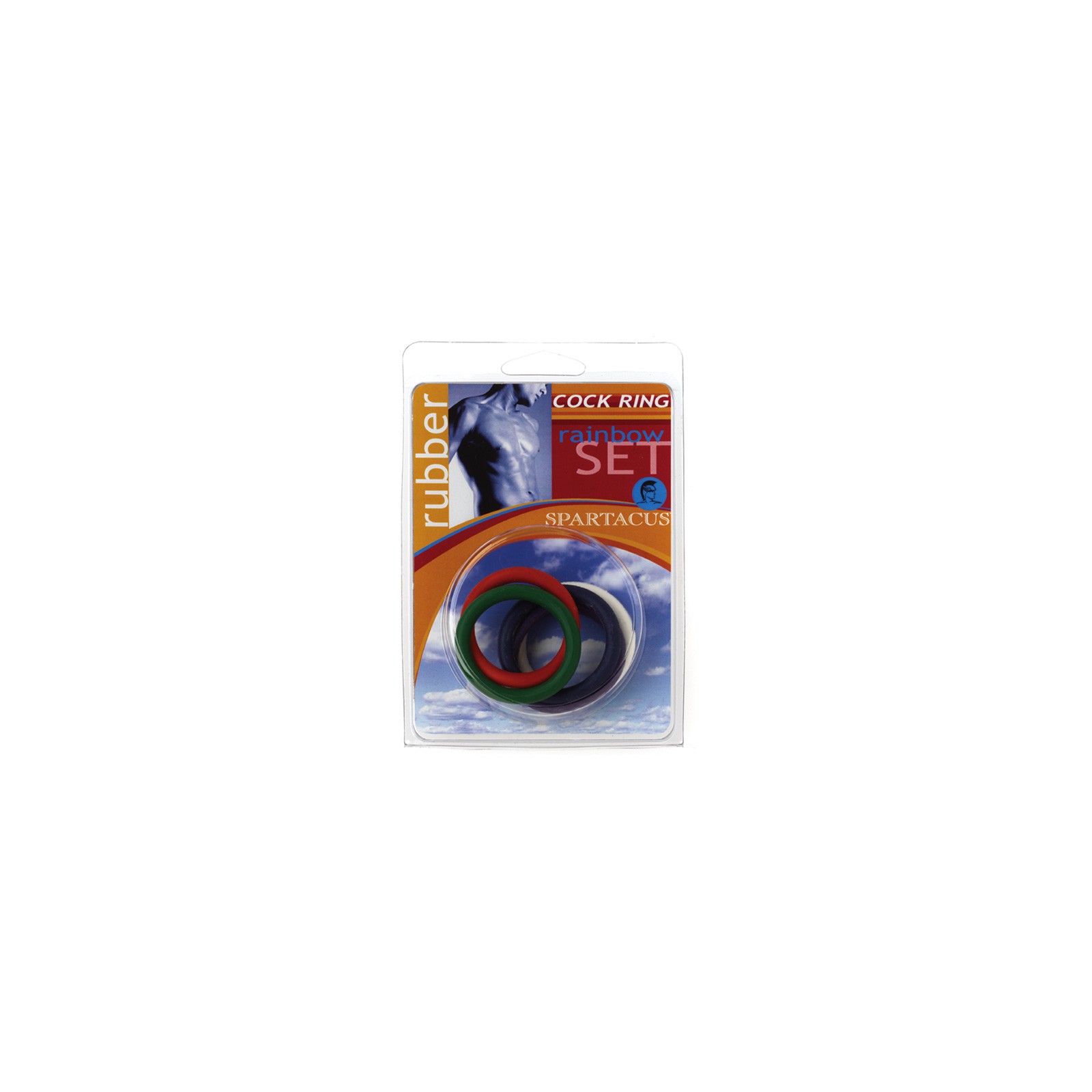 Spartacus Cock Ring Rainbow Set - Enhance Your Pleasure