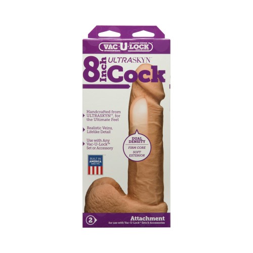 Vac-U-Lock 8 Inch ULTRASKYN Realistic Cock