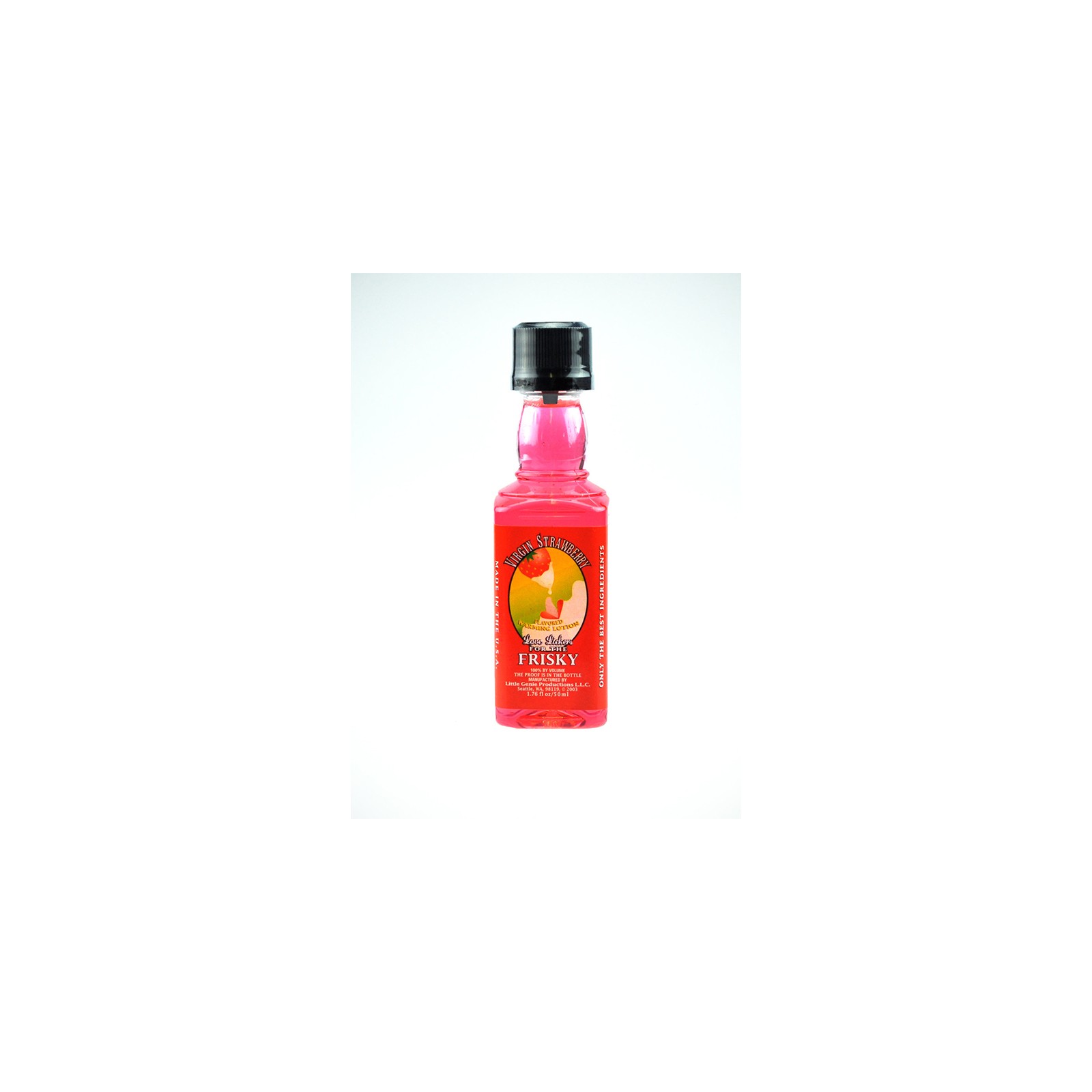 Love Lickers Aceite de Masaje Sabor Fresa Virgen 1.76 oz.