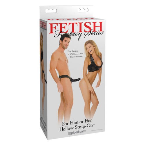 Pipedream Fetish Fantasy Serie Strap-On Hueco 6in Negro