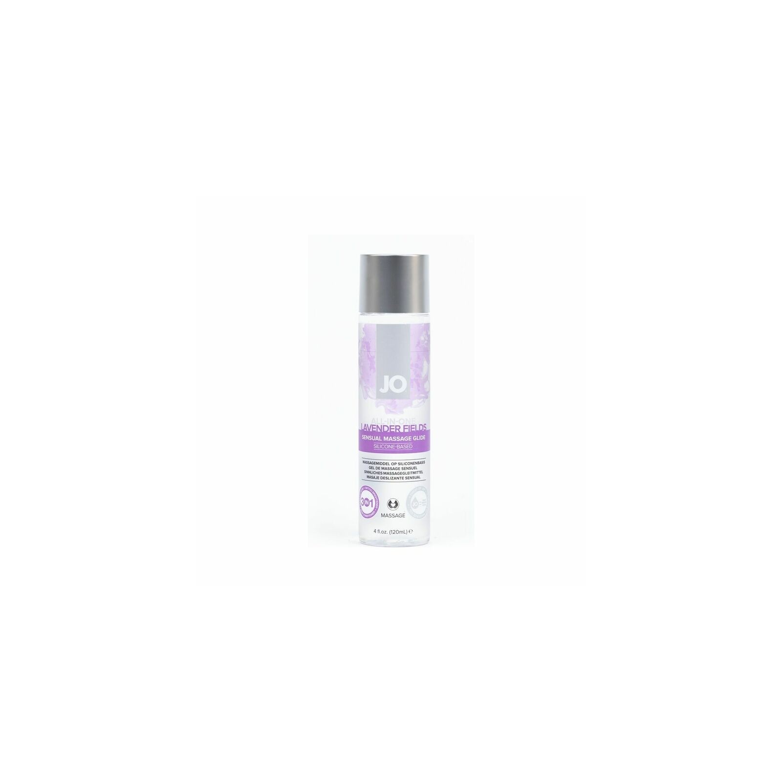 JO All-In-One Sensual Massage Glide Lavender - Long Lasting