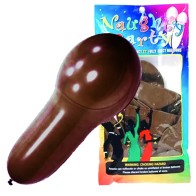 Naughty Penis Balloons 8 Pack Brown