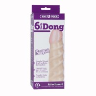 Vac-U-Lock Dong de 6 Pulgadas Raging Hard-Ons