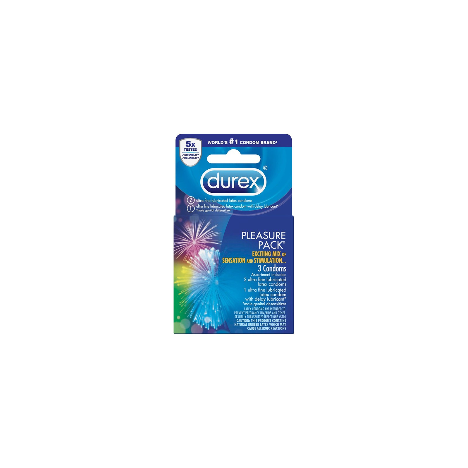 Pack de Condones Durex Pleasure