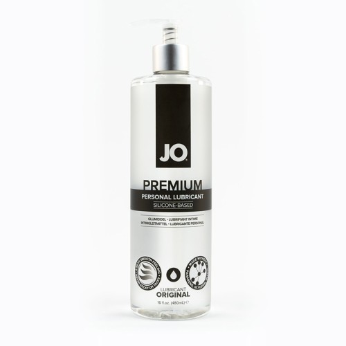 JO Premium Original Silicone-Based Lubricant 16 oz