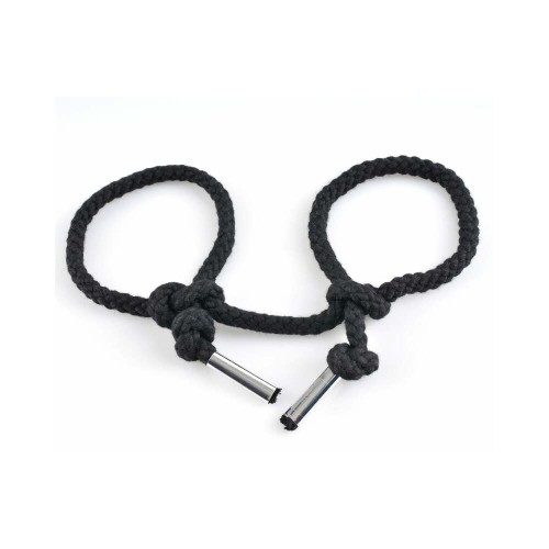 Juego de Bondage con Cuerda de Seda Pipedream Fetish Fantasy Series Negro