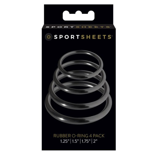 Sportsheets Rubber O-Ring 4-Pack