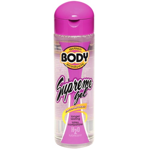 Lubricante en Gel a Base de Agua Body Action Supreme 2.3oz