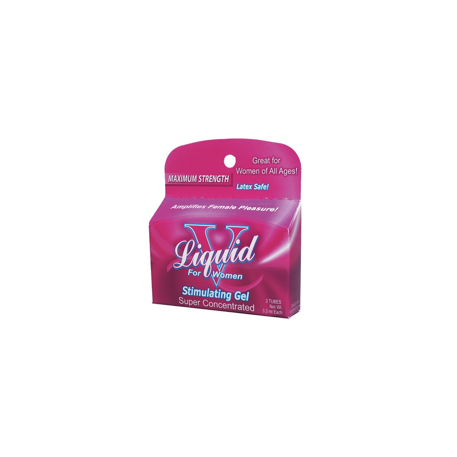 Liquid V Stimulating Gel for Women - 3 Tubes