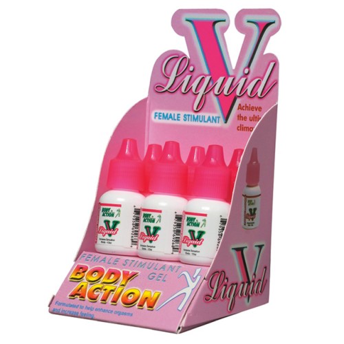 Display Liquid V Estimulante Femenino