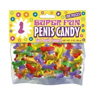 Caramelos Divertidos en Forma de Pene 3 oz. 100 Piezas