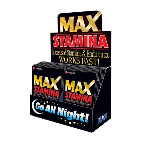 MaxStamina Cápsulas Estimulantes Sexuales Paquete de 2