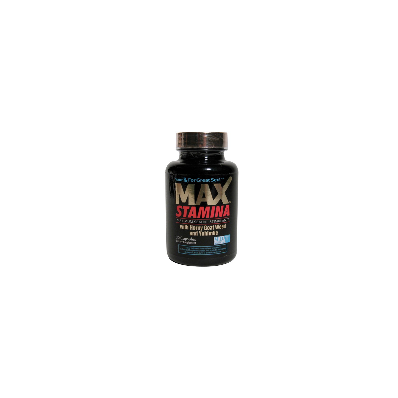 MaxStamina Powerful Sexual Stimulant in 30 Capsules