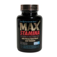 MaxStamina Poderoso Estimulante Sexual en 30 Cápsulas