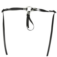 Bare As You Dare Adjustable Strap-On Harness Comfortable Fit