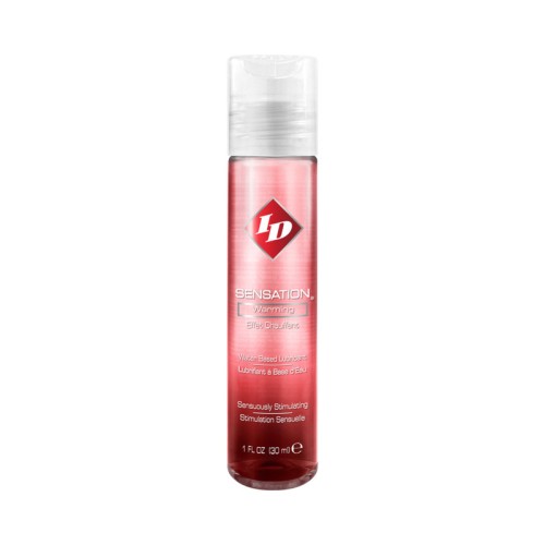 ID Sensation Warming Lubricant 1 oz - Premium Adult Lubricant