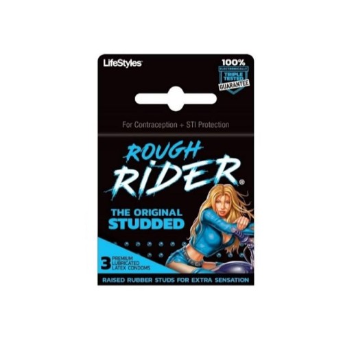 Condones LifeStyles Rough Rider Original Studded