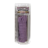 Japanese Style Cotton Bondage Rope - Purple