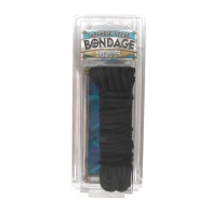 Bondage Rope Cotton Black