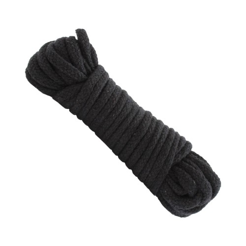 Bondage Rope Cotton Black